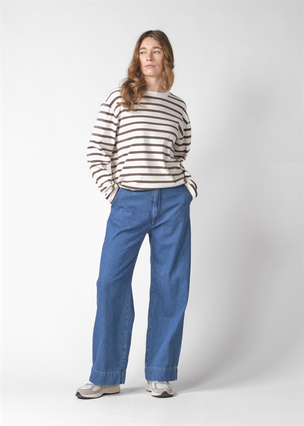 Klitmøller Collective Lydia denim pants - Light blue stonewash